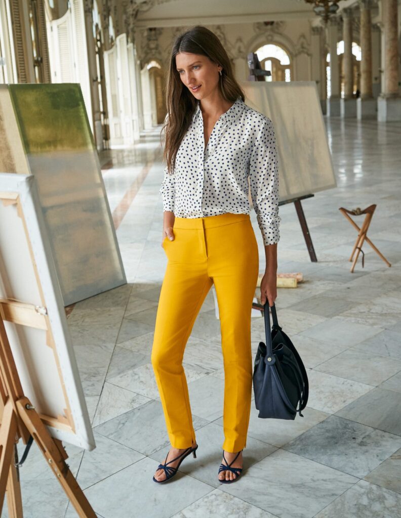 Bodenusa spotty silk shirt