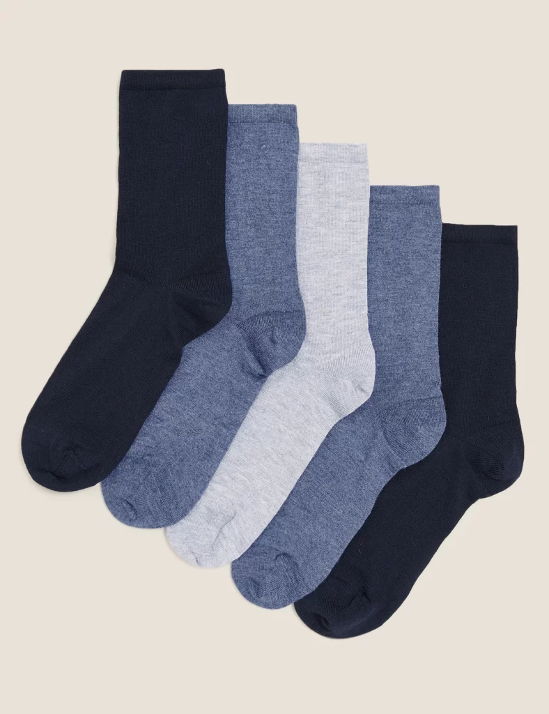 supersoft sock by M&S for wearing under trousers