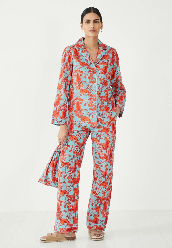 Best pajamas for women over 50 in cotton by Hush